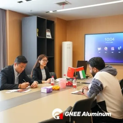 Well-known UAE companies visited GNEE Well-known UAE companies visited GNEE